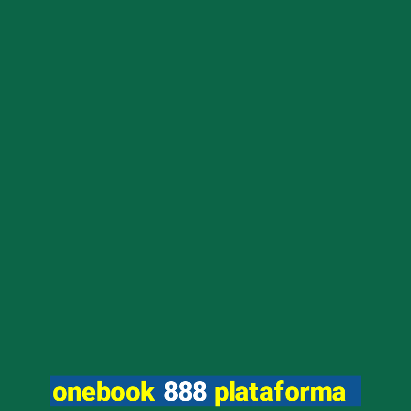 onebook 888 plataforma