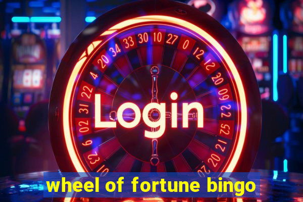 wheel of fortune bingo