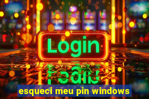 esqueci meu pin windows