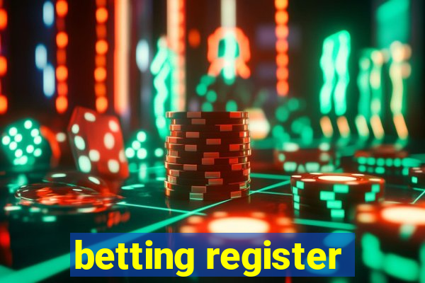 betting register