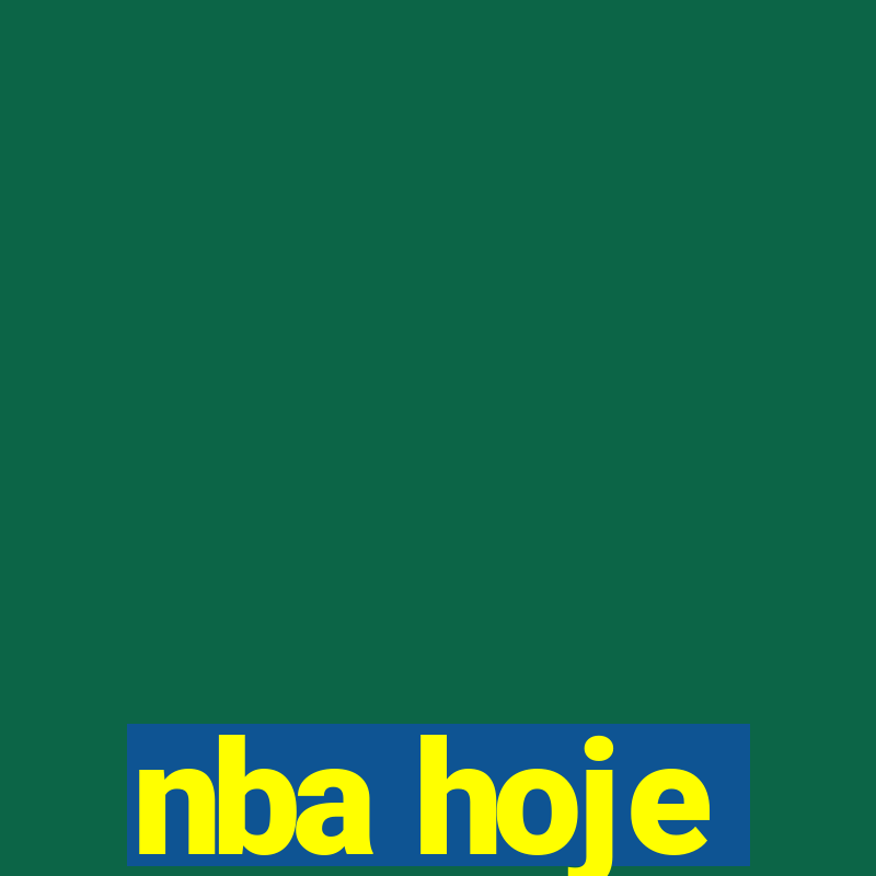 nba hoje