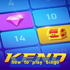 how to play bingo at home