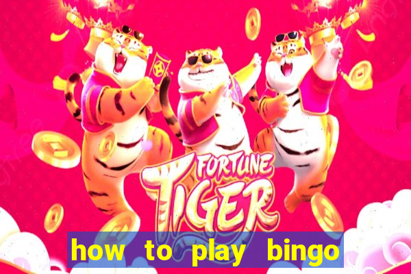 how to play bingo at home