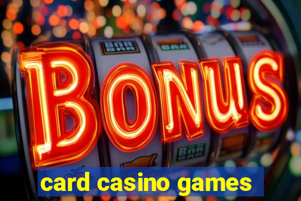 card casino games