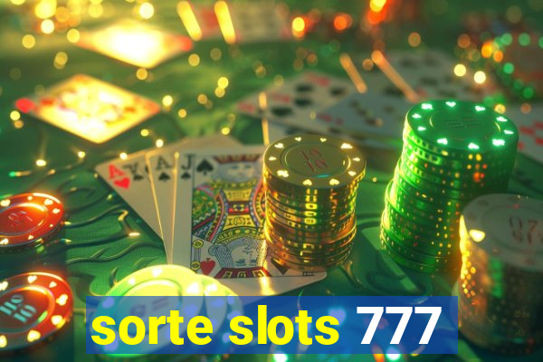 sorte slots 777