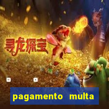 pagamento multa detran mg