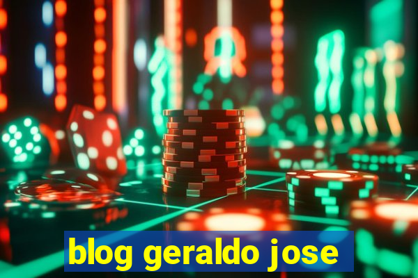 blog geraldo jose