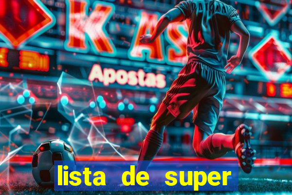 lista de super herois de a a z