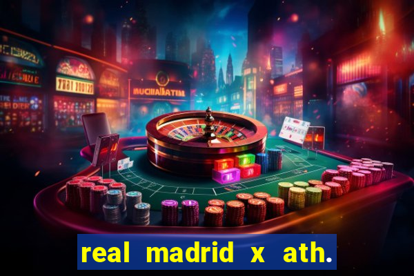 real madrid x ath. bilbao palpite