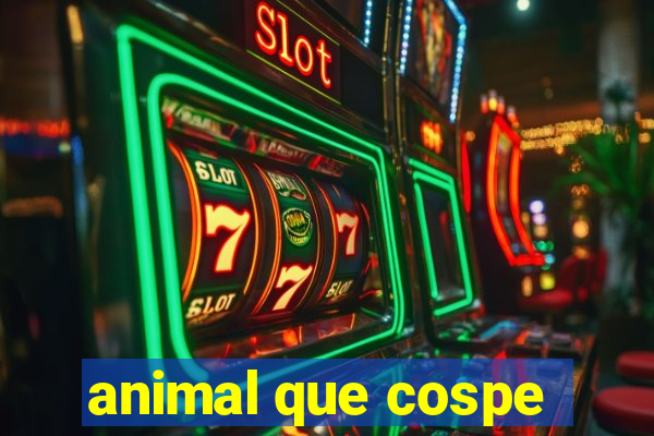 animal que cospe