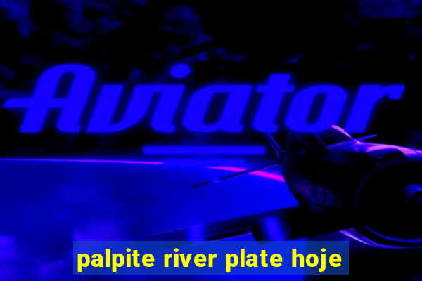 palpite river plate hoje