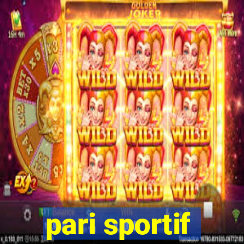 pari sportif