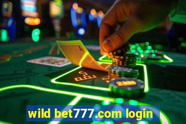 wild bet777.com login