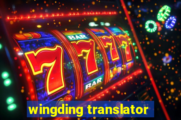 wingding translator