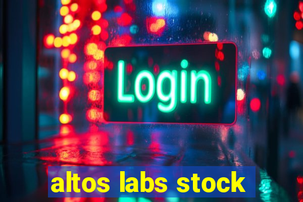 altos labs stock