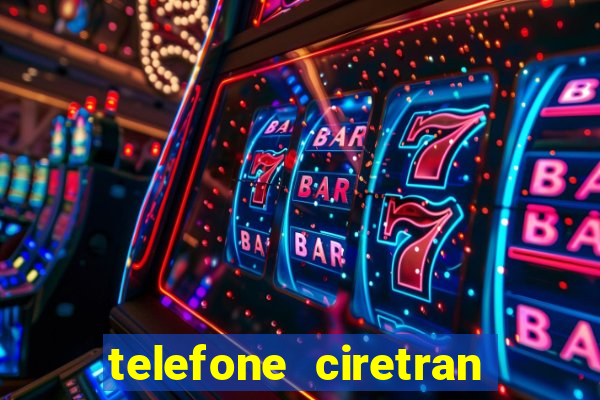 telefone ciretran de cruzeiro sp