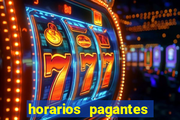 horarios pagantes fortune tiger