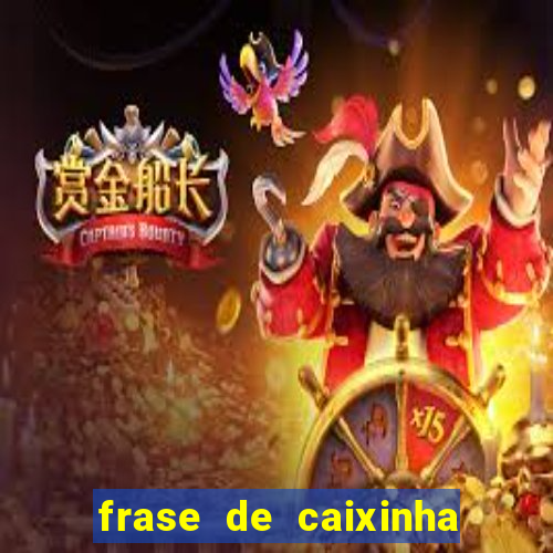 frase de caixinha de natal