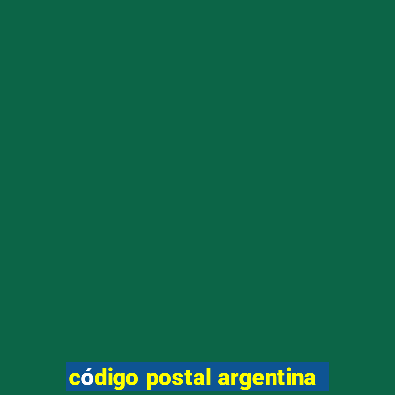 código postal argentina