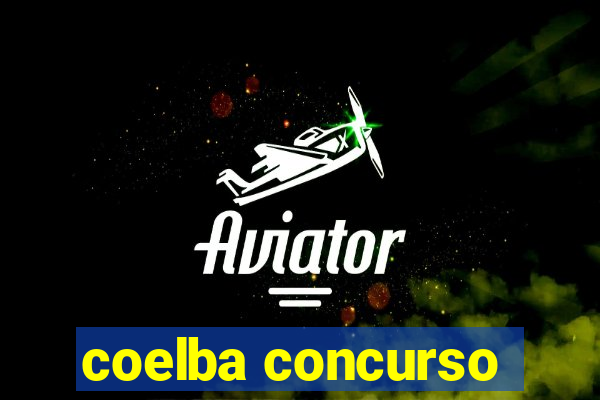 coelba concurso