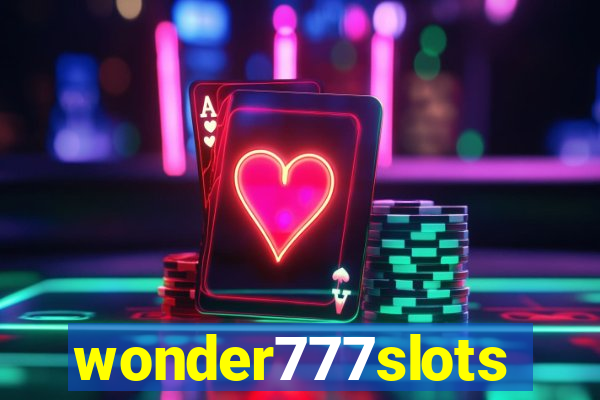 wonder777slots