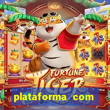 plataforma com conta demo fortune tiger