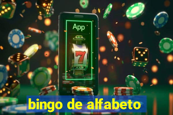 bingo de alfabeto