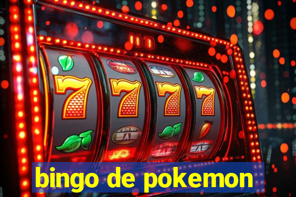 bingo de pokemon