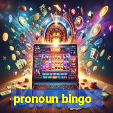 pronoun bingo