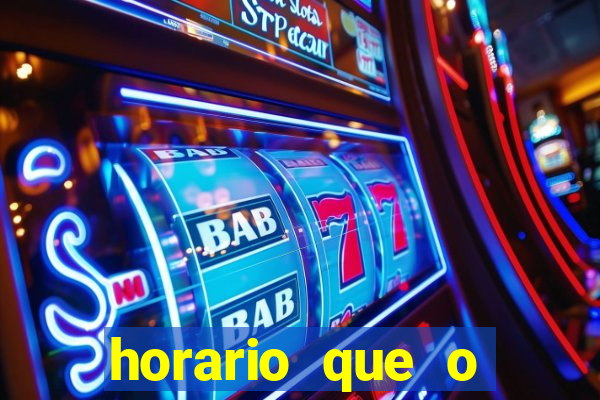 horario que o fortune dragon pg