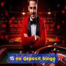 15 no deposit bingo