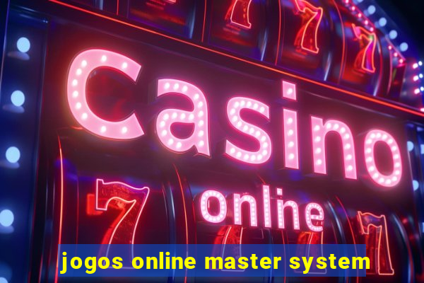 jogos online master system