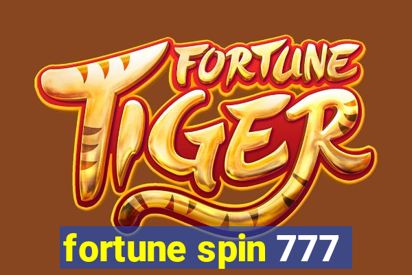 fortune spin 777