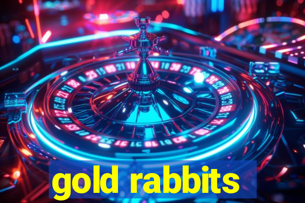 gold rabbits