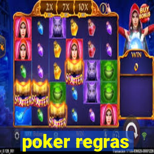 poker regras