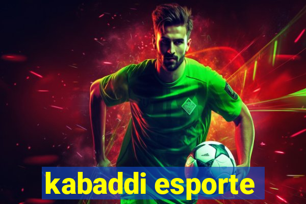 kabaddi esporte