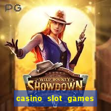 casino slot games real money