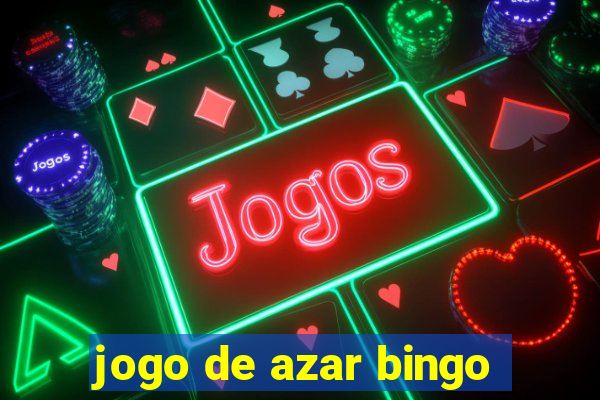 jogo de azar bingo