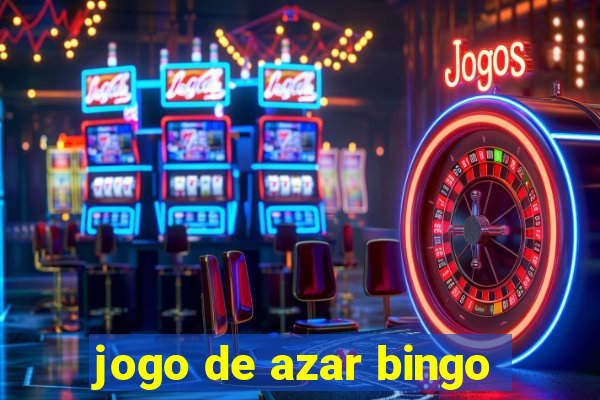 jogo de azar bingo