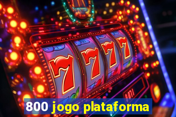 800 jogo plataforma