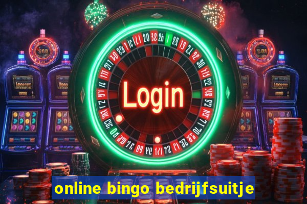 online bingo bedrijfsuitje