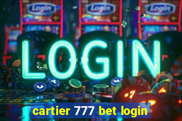 cartier 777 bet login