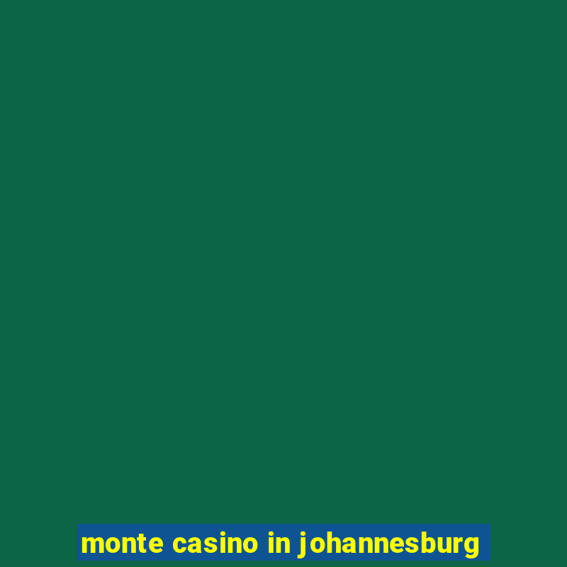 monte casino in johannesburg