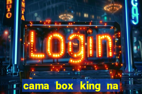 cama box king na casas bahia