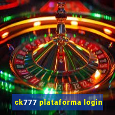 ck777 plataforma login