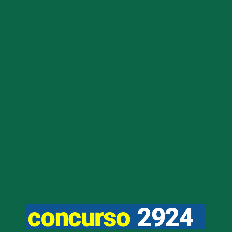 concurso 2924