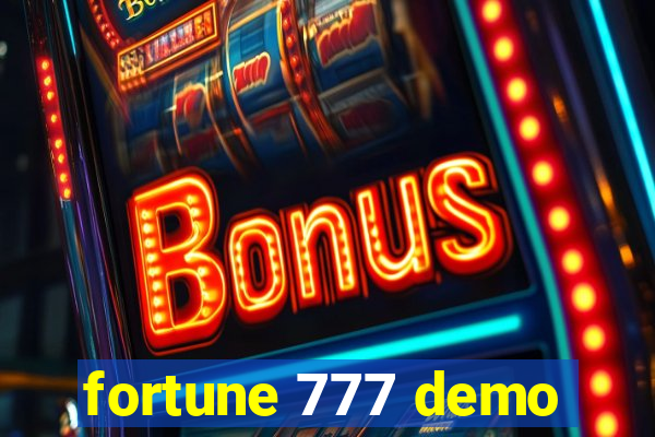 fortune 777 demo