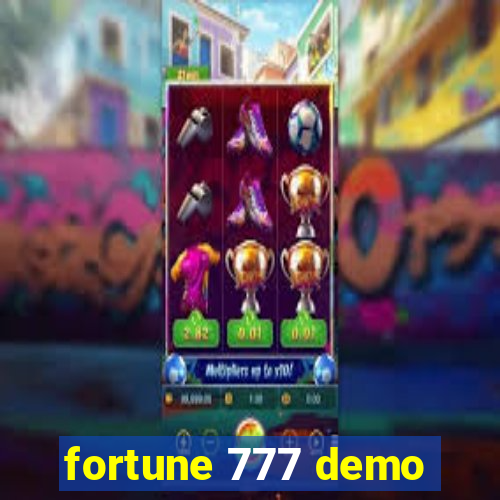 fortune 777 demo