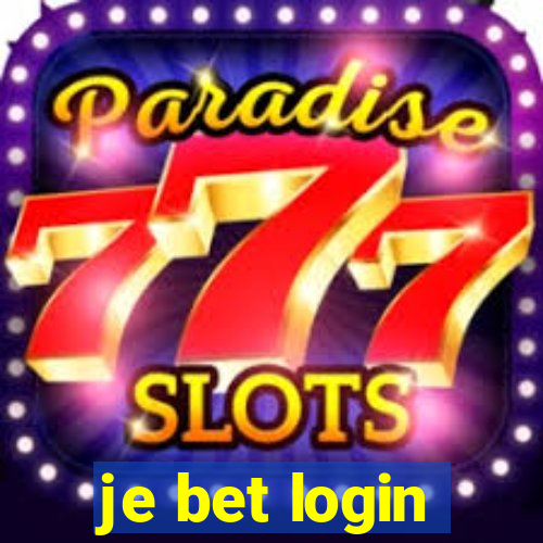 je bet login