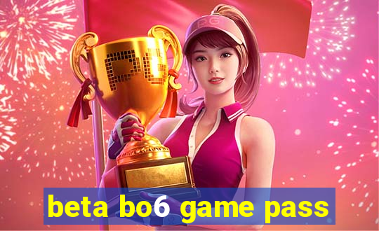 beta bo6 game pass